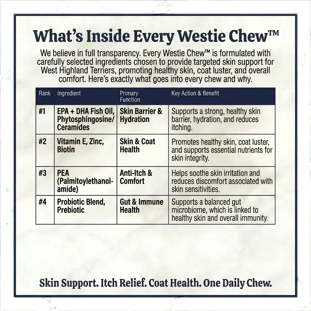 Westie Skin Support Chews
